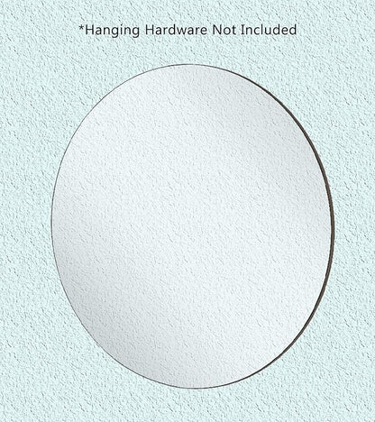 Marketing Holders Acrylic Mirror Round 11 Inch Circle Laser Cut Travel Makeup Home Decor Lucite Reflective Pieces for Arts and Crafts and DIY Projects