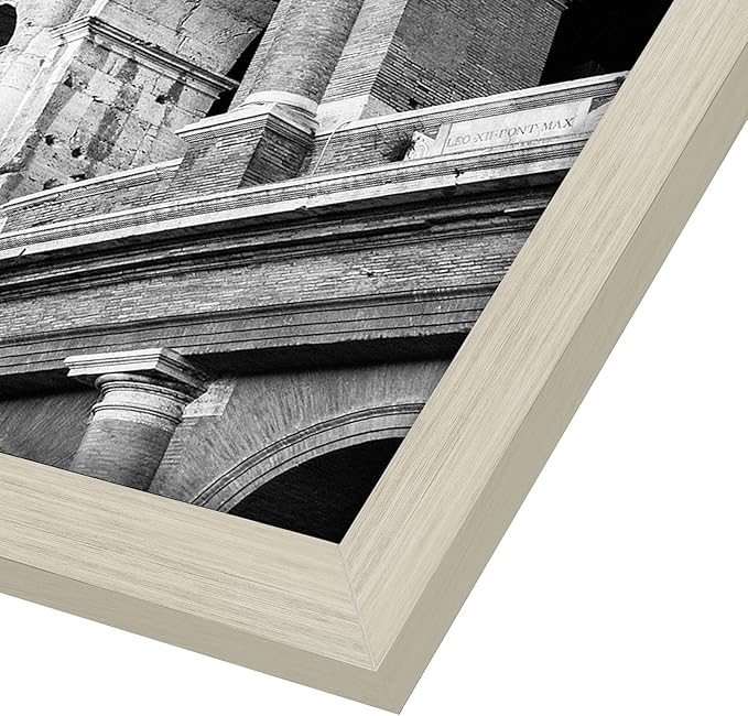 Americanflat 20x24 Picture Frame with Polished Plexiglass - Wide Picture Frames Made of Engineered Wood for Vertical or Horizontal Wall Display - Epic Collection - Light Wood