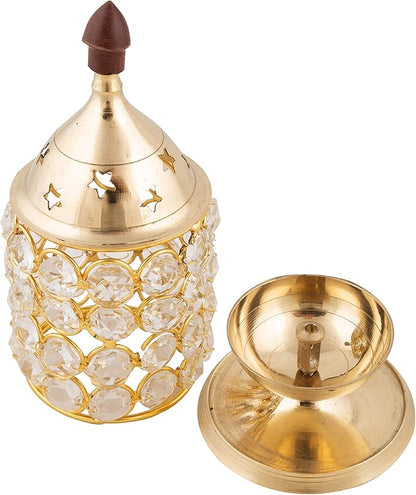 Shubhkart Akhand Diya Oil Lamp- Decorative Diya for Positive Atmosphere | Pooja | Home Decor | Gifting