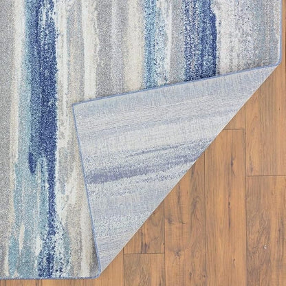 LUXE WEAVERS Tower Hill Abstract Blue 2x3 Area Rug