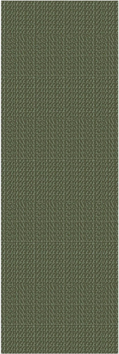 IOHOUZE Washable Runner Rug 2x6 Non Slip Runners for Hallways Entryway Runner Indoor, Kitchen Rugs Woven Cotton Floor Carpet for Kitchen Hall Entrance Bedroom, Olive Green/Dusty Green