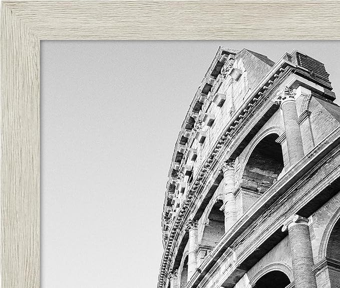 Americanflat 20x24 Picture Frame with Polished Plexiglass - Wide Picture Frames Made of Engineered Wood for Vertical or Horizontal Wall Display - Epic Collection - Grey