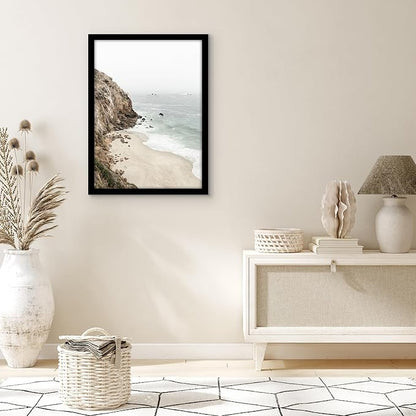 Americanflat 21x29 Picture Frame with Polished Plexiglass - Black Picture Frame - Wide Photo Frames Made of Engineered Wood for Vertical or Horizontal Wall Display - Epic Collection - Black