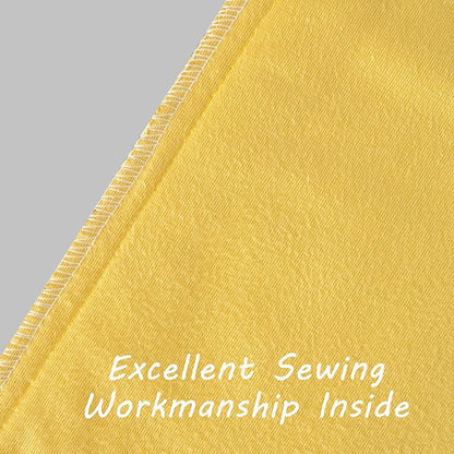 FUTEI Lemon Yellow Velvet Decorative Throw Pillow Covers 18x18 Set of 2,Soft Cozy Edge with Tassels Cushion Case,Boho Modern Home Decor for Couch Bed Living Room
