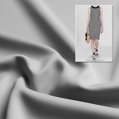 DUALIFE Ultimate Gray Blackout Curtain Panels/Drapes for Living Room 84 inch Length Solid Energy Efficient Room Darkening Bedroom Curtains Thermal Insulated Grommet Top 52x84 inch