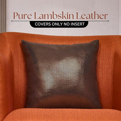LL LEATHER LOVERS Star Sparkling Suede Pillow Cover, Square Soft Golden Metallic Throw Pillow Covers, Pillow Cases for Home Décor, Sofa, Couch Chair, Car (20x20 Inches, Sparkling Dark Grey Pack of 1)