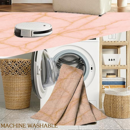 Abstract Marble Rug - 3x4 Rug, Modern Art Outdoor Rugs, Luxury Marble Entryway Rugs, Washable & Non Slip Carpet Home Decor