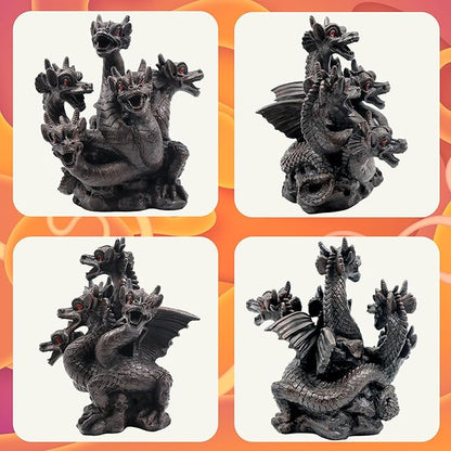 Hosley 12pk Bulk Buy 8.5 Inch High Resin Dragon Decor Statue/Incense Cone Burner Smoking Dragon Holder. Ideal for Spa and Aromatherapy Suggested for use Brand Incense Cones