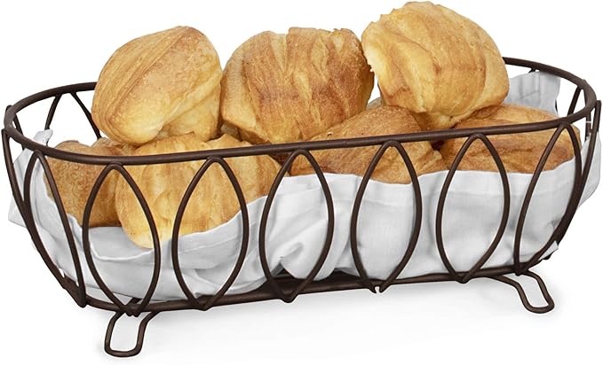 Spectrum Diversified Leaf, Bronze Bread Basket