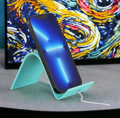 iFLEX Buddy Cell Phone and Tablet Stand Companion - Ideal for Air Travel, Work, and Home Use - Flexible Holder for All Mobile Devices - The Ultimate iPhone Cell Phone Stand Solution