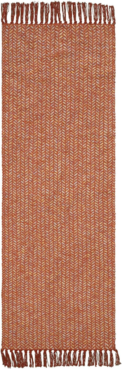 Lahome Boho Bathroom Runner, 2x6 Fall Rug Runners for Hallways Lightweight Laundry Room Rugs Washable Runner Rug with Tassels, Farmhouse Carpet Non Shedding Throw Rugs for Entryway Bedroom