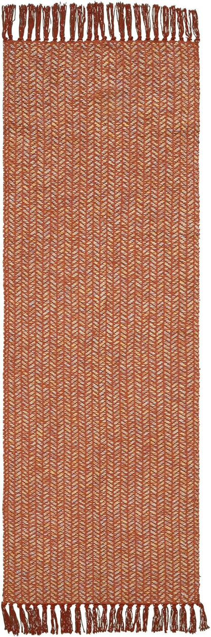 Lahome Boho Bathroom Runner, 2x6 Fall Rug Runners for Hallways Lightweight Laundry Room Rugs Washable Runner Rug with Tassels, Farmhouse Carpet Non Shedding Throw Rugs for Entryway Bedroom