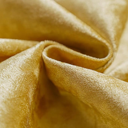 NiNi ALL Decorative Throw Pillow Covers Pack of 2, Velvet Throw Pillow Cases for Couch Pillows Cover Bedroom Living Room Outdoor Pillow Covers 20x20 Inch Gold
