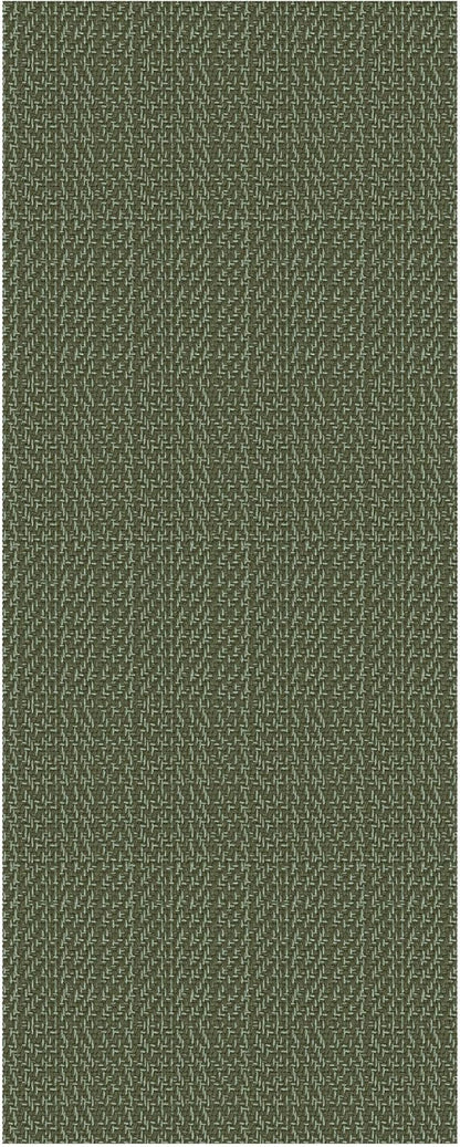 IOHOUZE Washable Runner Rug 2x5 Non Slip Runners for Hallways Entryway Runner Indoor, Kitchen Throw Rug Woven Cotton Floor Carpet for Hall Entrance Bedroom, Olive Green/Dusty Green