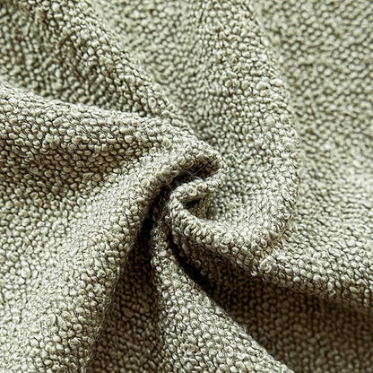 Foindtower Decorative Textured Boucle Throw Pillow Covers Accent Solid Pillow Cases Neutral Soft Cozy Couch Cushion Case for Chair Sofa Bedroom Living Room Home Decor 20x20 Inch,1PC,Dirty Sage Green