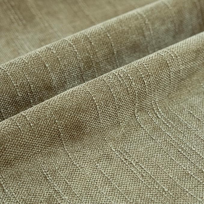 Foindtower Pack of 2 Soft Textured Chenille Throw Decorative Pillow Covers Square Accent Solid Cushion Cover Cozy Neutral Farmhouse Pillow Case for Couch Sofa Bedroom Living Room 16x16 Inch,Sage Green