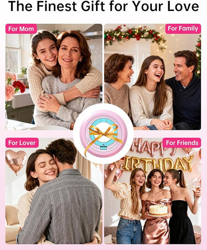 SYNCWIRE for MagSafe Phone Grip, Birthday Christmas Stocking Stuffers Surprise White Elephant Gifts for Women Mom Her Best Friends Sister Wife Teen Girl Magnetic Phone Ring Holder Kickstand Stand