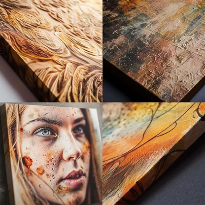 Personalized Custom Canvas Prints: Photo On Canvas 8x8) Transform Your Photos into Stunning Framed Wall Art Digitally Printed Photo To Canvas Ideal for Home Decor, Gifts Keepsakes.Made in Texas, USA