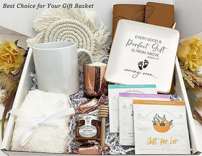 NZY Baby Pregnancy Announcement Gifts-Promoted to Grandma,Aunt,Godmother-Baby Coming Soon-New Baby Reveal Gifts for Mom Sister Friends-Mothers Day Christmas Gift-Jewelry Tray Trinket Holder Ring Dish