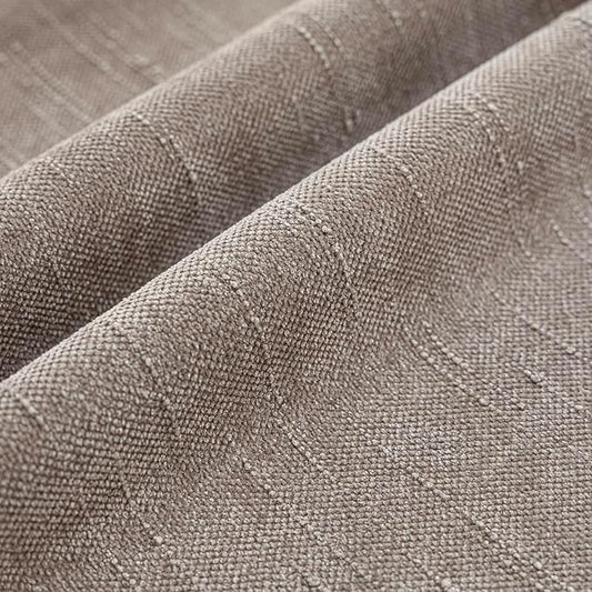 Foindtower Set of 2 Textured Chenille Throw Decorative Pillow Covers Square Accent Solid Cushion Cover Neutral Farmhouse Lumbar Pillow Case for Couch Sofa Bedroom Living Room 12x20 Inch,Light Taupe