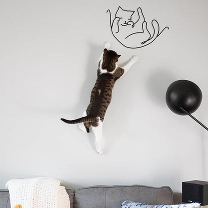 Matani Dog Wall Decor | Dog Wall Art | Metal Wall Art | Metal Wall Decor | Minimalist Room & Living Room Wall Décor