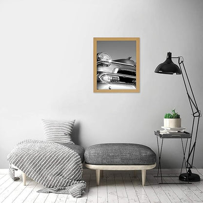 Americanflat 18x24 Poster Frame with Polished Plexiglass - Wide Picture Frames Made of Engineered Wood for Vertical or Horizontal Wall Display - Epic Collection - Pine