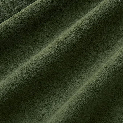 Kevin Textile Waterproof Decorative Pillow Covers Moss Green 22x22 Inch Pack of 2 Soft Boucle Textured Euro Pillowcases Elegant Accent Pillows for Couch Sofa Chair Bed Home Decor Indoor Outdoor