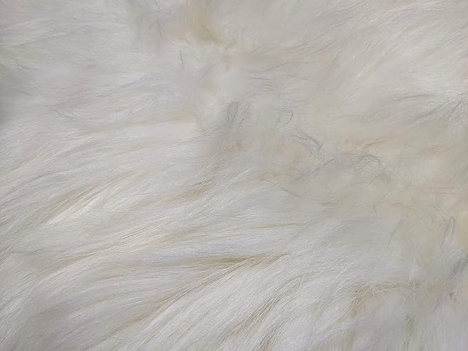 Home Collezione by Salvani Genuine Icelandic Sheepskin Rug Throw (Shade of White)