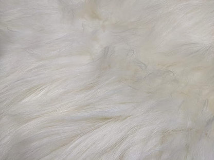 Home Collezione by Salvani Genuine Icelandic Sheepskin Rug Throw (Shade of White)