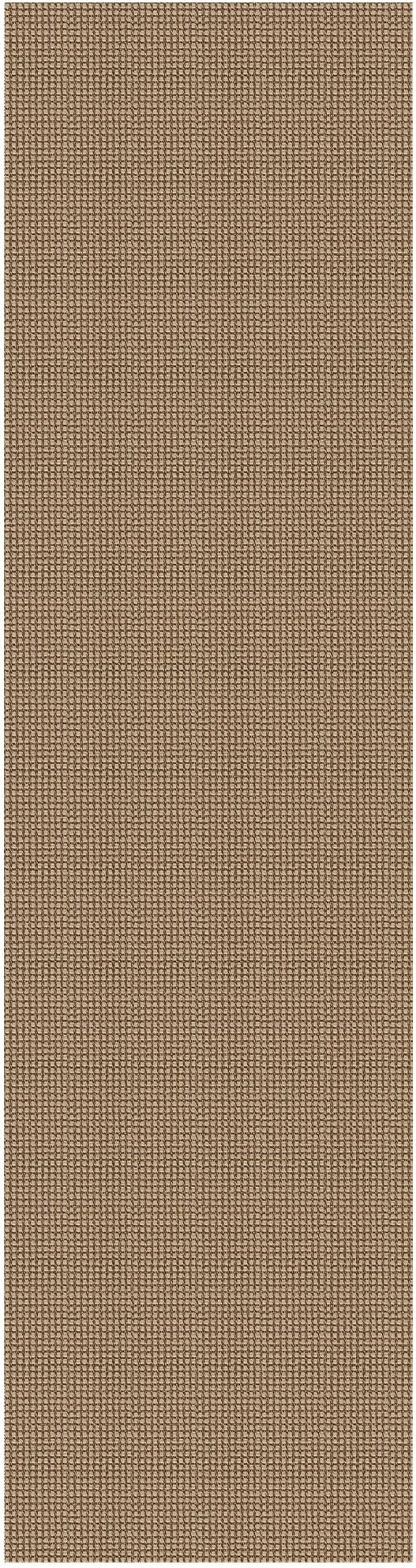 IOHOUZE Washable Runner Rug 3x10 Non Slip Rubber Backed Long Hallway Runner Entryway Runner Indoor, Kitchen Rugs Woven Cotton Floor Carpet for Hall Entrance, Orange/Tan/Brown
