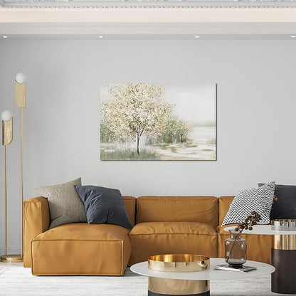 Canvas Wall Art Decor Wall Art Pictures for Living Room Canvas Art Wall Decor Artwork for Walls Natural Landscape Wall Art Decor Vintage Tree Wall Art Prints 24" X 36" for Bedroom Office Kitchen