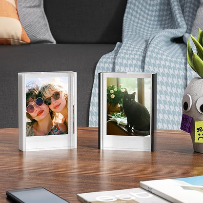 WINKINE Instax Frame, Polaroid Frame for Fujifilm Instax Mini Film, Small Picture Frames 2x3, Polaroid Picture Frames for Photos, Mini Photo Display