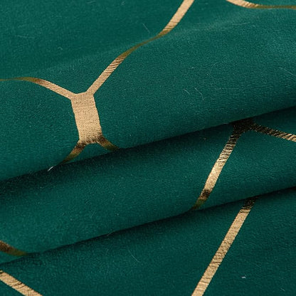 WACOMECO Gold Throw Pillow Covers, Pack of 2 Soft Velvet Decorative Cushion Covers for Couch Sofa Home Decoration, Emerald Green, 18x18 Inch