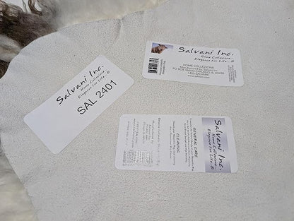 Home Collezione by Salvani Genuine Icelandic Sheepskin Rug Throw (Shade of White)