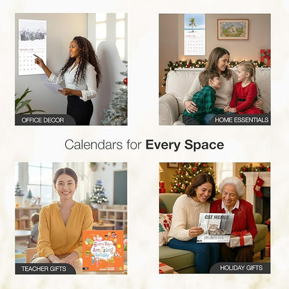 RED EMBER This Day in Space 2026 Wall Calendar 12 Month | 12" x 24" Open | Thick & Sturdy Paper | Holiday Gift | Space Calendar 2026