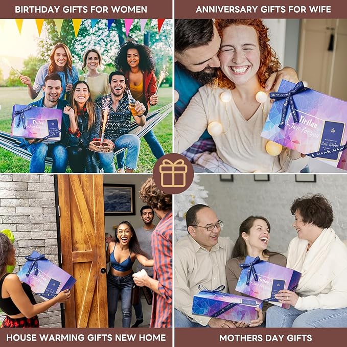 Original Wood Color Foldable Bamboo Bathtub Caddy, Bathtub Tray, Can Place Wine Glasses, Books, Mobile Phones Multifunctional Bath Tub, Suitable for Gifts in Various Festivals