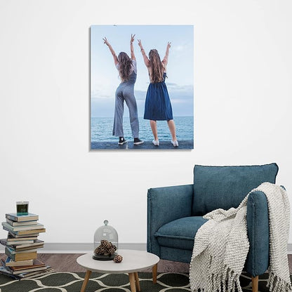 12" x 16" Personalized Photo to Canvas Print Wall Art - Custom Your Picture on Wall Art