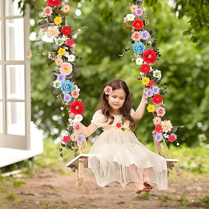 210 Pcs Mini Silk Flower Heads Small Fake Rose Daisy Faux Flowers Bulk for Crafts Artificial Loose Fabric Flowers Heads Sunflower Bulk for Wedding Hair Cap Dresses Decorations (Bright Pink Mixed)