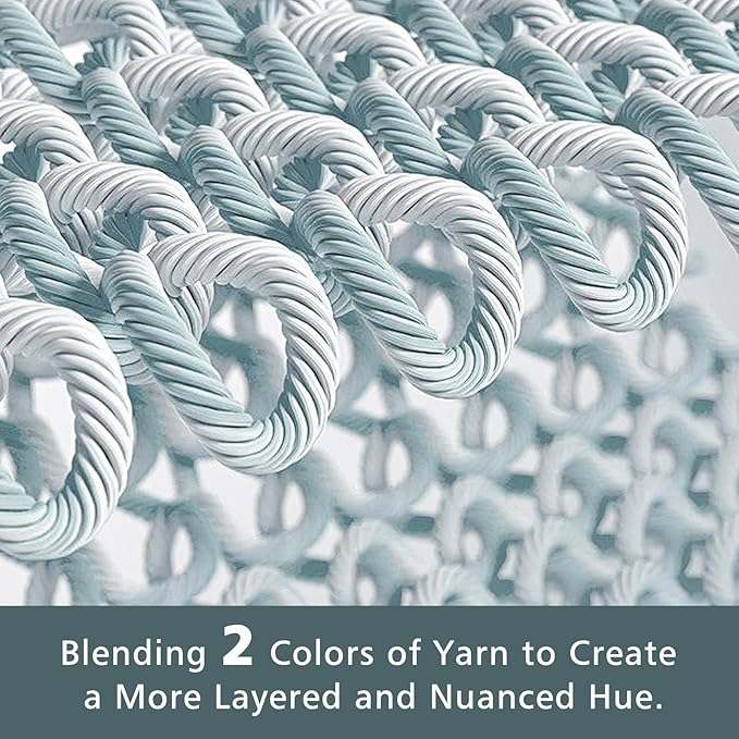 EMME Cotton Muslin Large Throw Blanket Couch Breathable Gauze Soft Lightweight Bed Blankets Adults (Heather Teal, 50"x70")