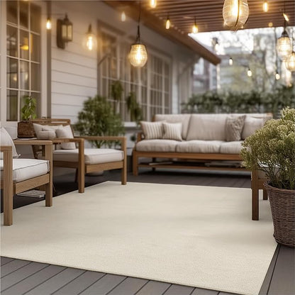 Bedsure 9x12 Faux Wool Area Rugs for Living Room, Machine Washable Carpet, Non-Slip Backing, Pet Friendly Throw Rug for Bedroom Dining Room, Linen