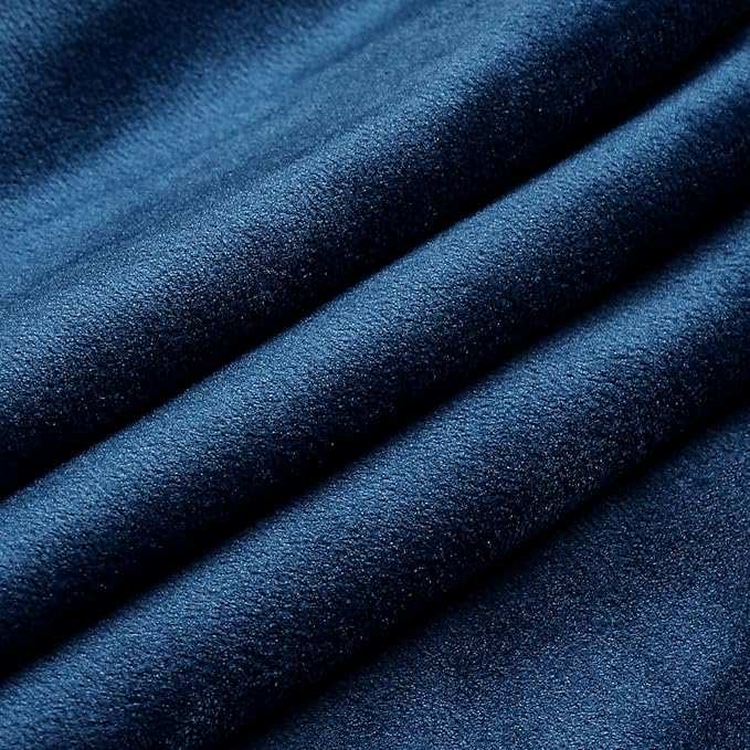 NiNi ALL Decorative Throw Pillow Covers Velvet 20x20 Inch Pack of 2 Blue Cushion Covers Soft for Couch Sofa Bedroom Living Room Outdoor