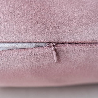 NiNi ALL Decorative Throw Pillow Covers Velvet 20x30 Inch Pack of 2 Dusty Pink Cushion Covers Soft for Couch Sofa Bedroom Living Room Outdoor