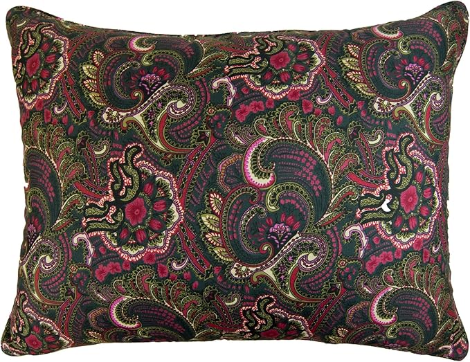 Donna Sharp Contemporary Polyester Quilt with Spice Postage Stamp Design - 3-Piece King Size Quilt Set, Machine Washable, Perfect for Any Decor Theme