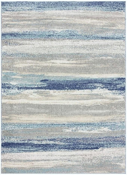 LUXE WEAVERS Tower Hill Abstract Blue 2x3 Area Rug