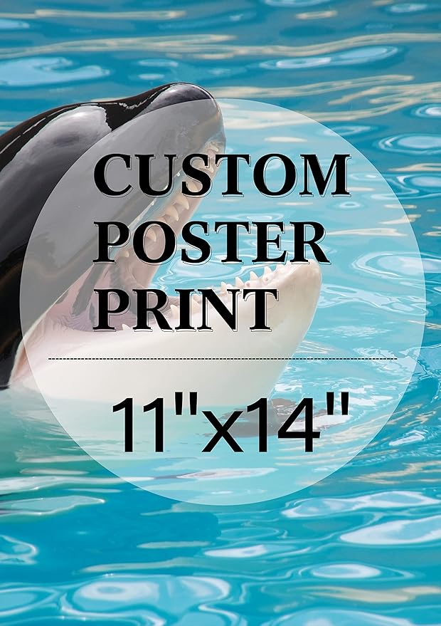 jenesaisquoi Custom Canvas Art Print 11" x 14", Upload Your Photo Image Custom Personalized Photo to Poster Printing Home Decor Wall Art Prints (Unframed)