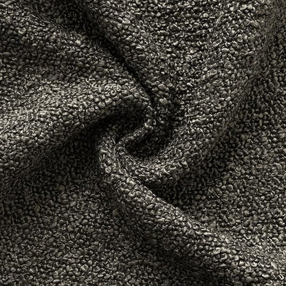 Woaboy Pack of 2 20x20 Inch Decorative Boucle Throw Pillow Covers Textured Square Pillowcaes Accent Solid Cozy Soft Cushion Covers Home Decor for Sofa Couch Living Room Home Decor,Charcoal