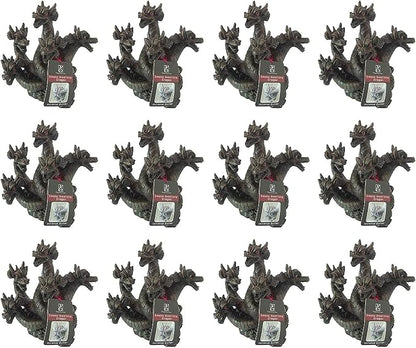 Hosley 12pk Bulk Buy 8.5 Inch High Resin Dragon Decor Statue/Incense Cone Burner Smoking Dragon Holder. Ideal for Spa and Aromatherapy Suggested for use Brand Incense Cones