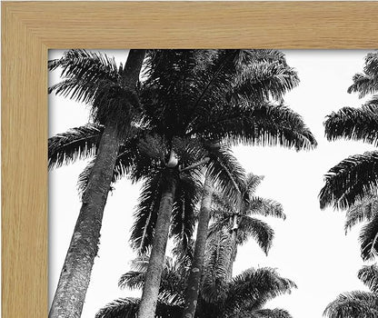 Americanflat 22x28 Poster Frame with Polished Plexiglass - Wide Picture Frames Made of Engineered Wood for Vertical or Horizontal Wall Display - Epic Collection - Pine