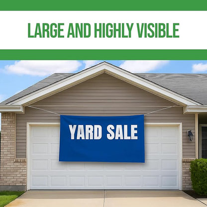 Custom Large Banner by BCB Print | Personalized Polyester Wall Hanging Banner for Outdoor Use | Add Your Image, Text, or Logo for Business, Birthdays, Graduations & Events | Made in USA | HD Print.