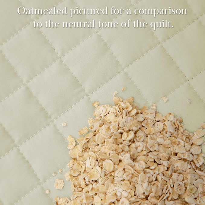 Southshore Fine Living, Inc. Twin XL Quilt Bedding Set, Soft Brushed Microfiber Bedspread Coverlet, Stain and Pet Hair Resistant Bedding, XL/Twin Size Quilt Set with 1 Pillow Sham, Cream